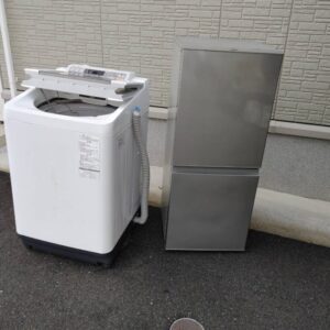 佐賀県伊万里市で単身引越しに伴い冷蔵庫、洗濯機処分