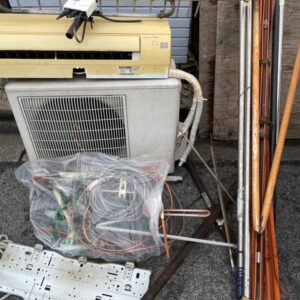 佐賀市で古くなったエアコンの取り外し処分