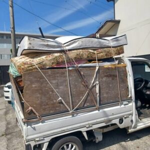 佐賀県みやき町で生前整理の為、粗大ゴミ回収